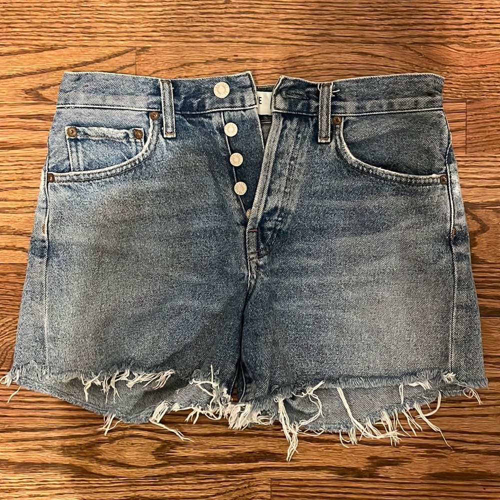 Agolde denim shorts - size 25